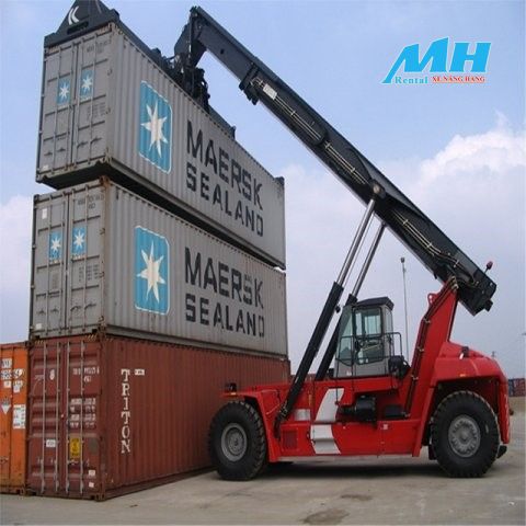 Dịch vụ cho thuê xe nâng hàng Container tại MH Rental