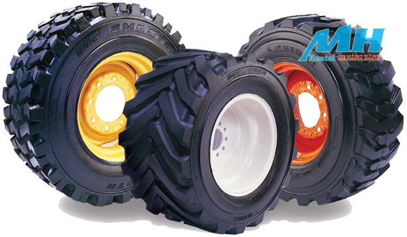 Lốp xe nâng được chia thành 2 loại lốp xe nâng hơi và lốp xe nâng đặc